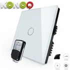 KONOQ WHITE Luxury Glass Panel Touch LED Light Smart Switch: DIMMER
