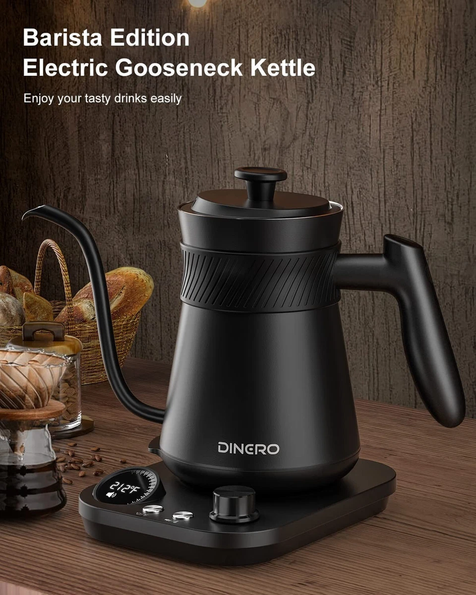 Image Coffee Temperature Control Electric Gooseneck Kettle