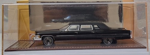 Cadillac Seventy-Five 75 Fleetwood Brougham Limousine 1976 Black 1:43 GLM 018b - Picture 17 of 19
