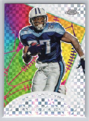 2023 Topps Composite #CAE-16 Eddie George X-Fractor Chrome ALL-ETCH Titans
