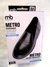 Over Shoes Size M Shoe Size 8/9 Black NIB-Moneysworth & Best Men's Metro