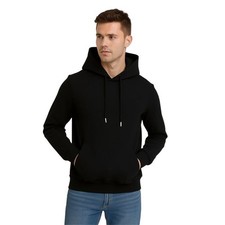 Classic Fleece Pullover Hoodie, 70/30 Cotton Blend, Soft  Cozy Everyday Wear