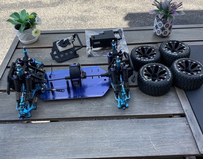 Exceed RC 1/10 4WD INFINITY Nitro Truck ALUMINUM Upgrades Roller Slider Redcat