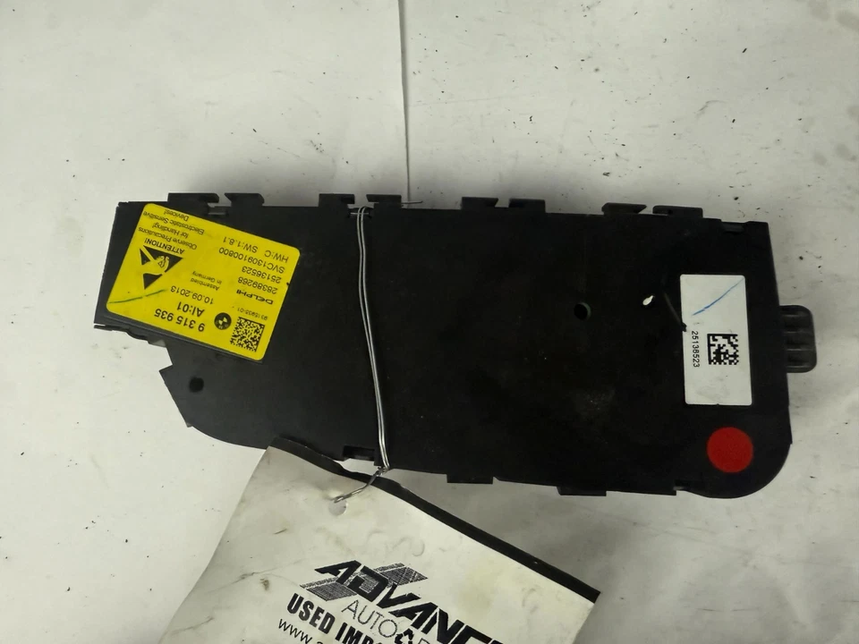 Interruptor de control de ajuste del asiento del conductor delantero izquierdo BMW 650i 640i 2012-2017 OEM Foto 3 de 4