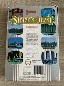 Nintendo NES Castlevania II Simon's Quest Boxed with Poor Manual