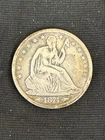 1874, Liberty Seated Half Dollar, Arrows at Date, Ungraded