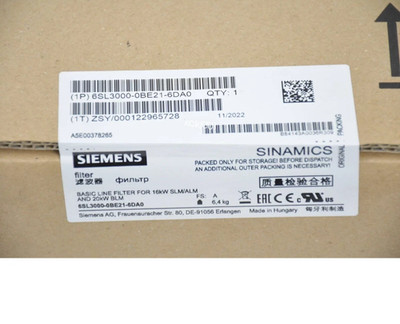 1PC NEW SIEMENS 6SL3000-0BE21-6DA0 BASIC LINE FILTER