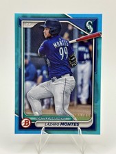 2024 Bowman - Lazaro Montes Paper Base #BP-110 Sky Blue Border /499