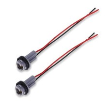 2 PCS Car Turn Signal Lights Harness Pigtail Socket, T10 T13 T15 Pigtail Wire