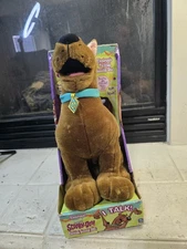 NOS Vintage Scooby Doo Talking Plush 1998 Cartoon Network Equity Toys Untested 