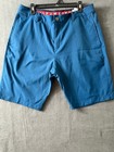 Puma Men's Golf DryCell Tech Shorts Stretch Light Weight Blue Teal Size 34 EUC — photo 1