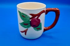 Franciscan APPLE Grand Mug Hand Painted 4 1/4" Tall  Lovely