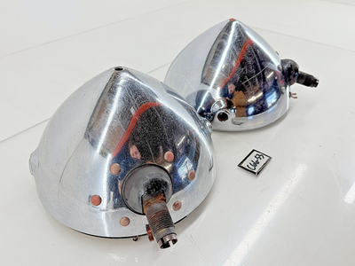 RARE OEM 1930's CADILLAC HEADLIGHTS V12 V16 CM HALL RED GREEN
