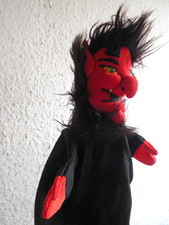 Dresdner Künstlerhandpuppe  „Teufel“ ca. 38 cm