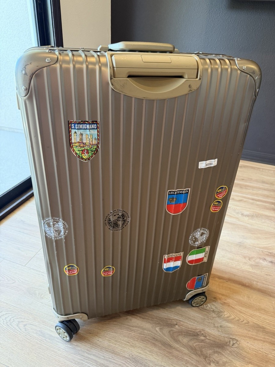 Rimowa Titanium Original 920770 Checkin L 31 inch Suitcase | eBay