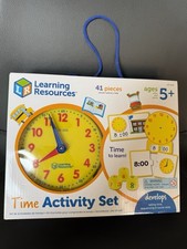 Learning Resources LER3220 Time Activity Set - 41pc