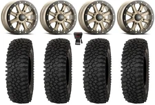 ITP Inertia Bdlk 14" Wheels Br +40mm 32" Roctane ST Tires Can-Am Maverick X3