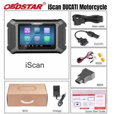 OBDSTAR iScan für Ducati Motorrad Diagnose scanner IMMO Progarmer Aktions test