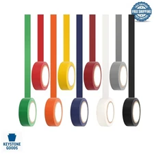 Multi-Color Electrical Tape Pack for Versatile Wiring Solutions