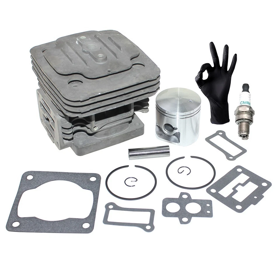 Kit pistone cilindro per Husqvarna 180BF 180BT 370BFS 380BTS 380BFS 380BTS - Immagine 2 di 4