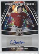 2022 Panini Elite Extra Edition Hidden Gems Black Chase Hampton #HG-CH Auto 10k8