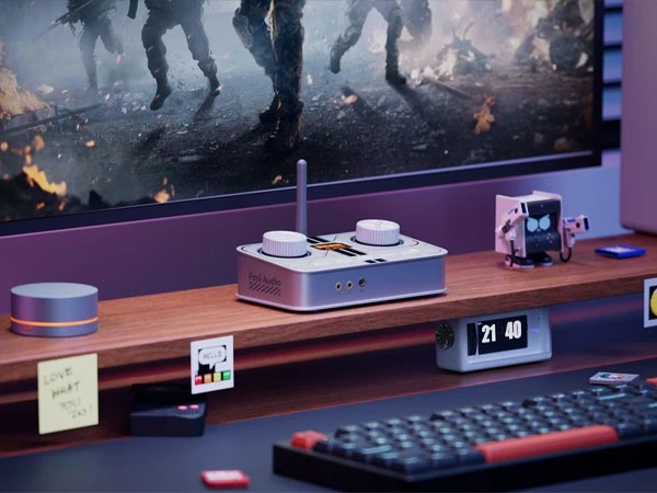 Fosi Audio K7 DAC Headphone Amp Desktop USB C Digital to Analog for Gaming NEW - Image 4 of 4