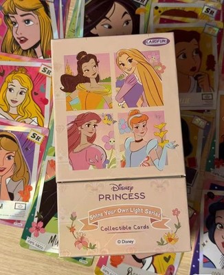 CardFun Disney Princess Collection Trading Card Sealed Box Booster