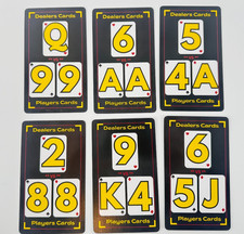 Blackjack Basic Strategy Flashcards for Beginners Casino Game Learning Cards NEW