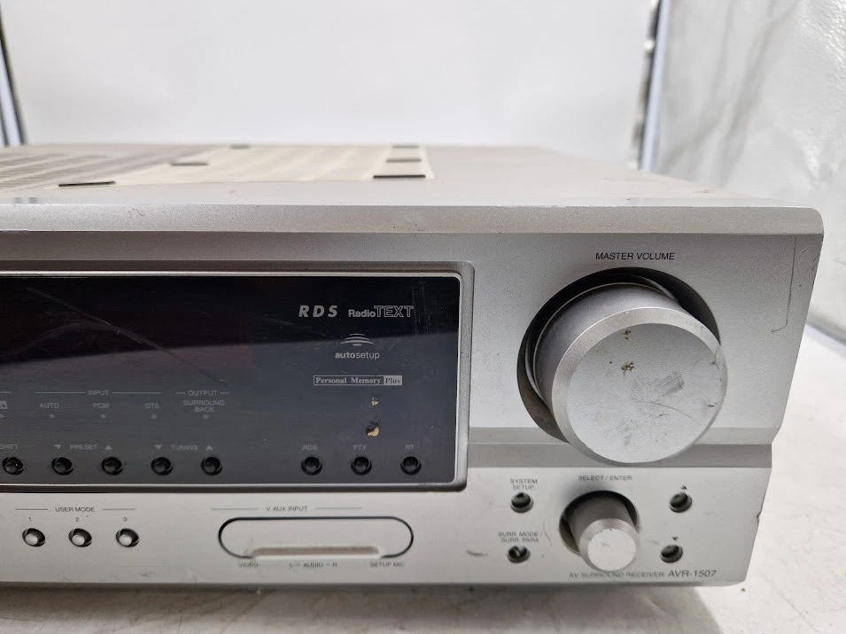 Denon AVR-1507 Empfänger - Nicht Aktiv Kosmetik Kleidung Ohne Verpackung - Bild 4 von 4