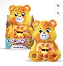 New Care Bears Sunshine Bear 14  Walmart Exclusive Plush Color Splash Bear