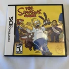 The Simpsons Game (Nintendo DS, 2007) Complete CIB Tested Working