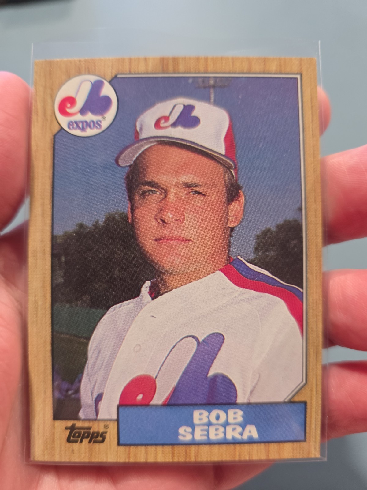 1987 Topps #479 Rookie Bob Sebra Montreal Expos