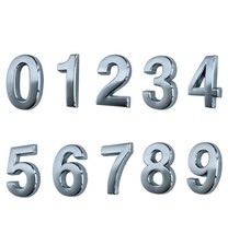 1.5 Inch Mailbox Numbers, Self Stick 3D Door Numbers, Decor Sign Number Stick...