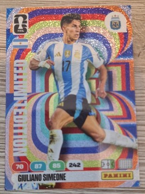 Giuliano Simeone Limited Edition Panini Adrenalin World Cup 2026