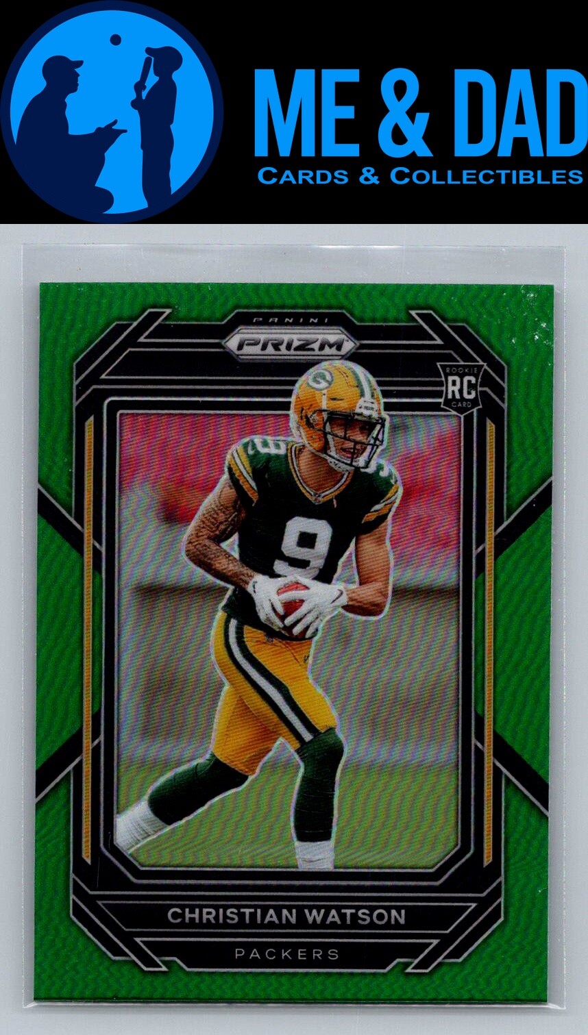 Christian Watson Panini Prizm #314 Green