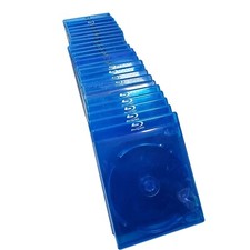 Lot Of 24 Empty Blu-Ray Disc Cases - Single, Double  Multi-Disc w/ Logo