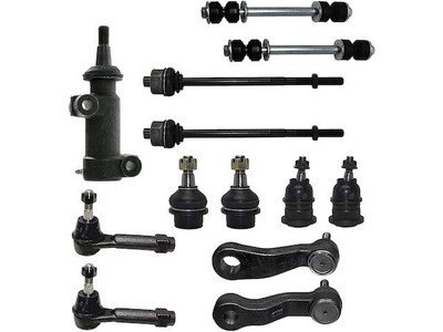 Front Ball Joint Sway Bar Link Tie Rod End Kit For Cadillac Escalade EXT JS587VM
