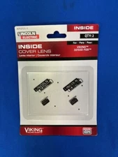 (2 Pack) Lincoln Electric 3250D FGS Viking INSIDE  Clear Lens KP3701-1