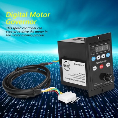 AC 220V 50//60Hz 6W-400W Digital Motor Drehzahlregler 90-1400 rpm ux-52