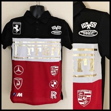 JUST IN - MEN'S RAVISH SOCIETY RACING SHORT SLEEVE POLO SHIRT