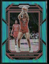 2023 Panini Prizm WNBA Monique Billings #62 Teal Prizm /49