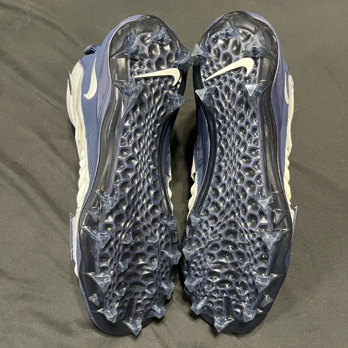 Nike Force Savage Elite 2 White/Navy Mesh Football Cleats BV3962-103 Mens Sz 16 Nike Force Savage Elite 2 White/Navy Mesh Football Cleats  main image 2
