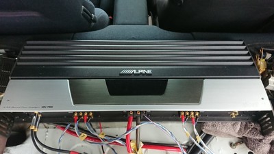 ALPINE MRV-F900 4-Channel Power Amplifier Used Working From Japan