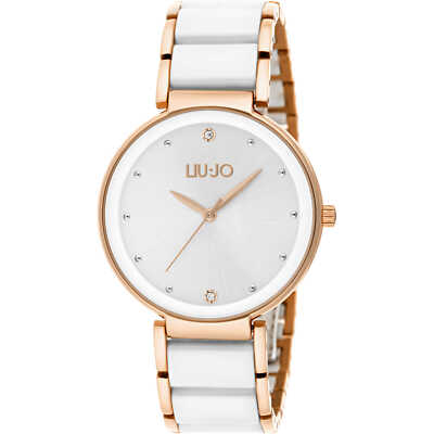 Orologio Donna Liu Jo Bicolour In Acciaio Placcato Oro Rosa e