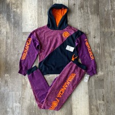 Marvel Black Panther Wakanda Forever 2 Piece Hoodie  Pants Size Youth XL Disney