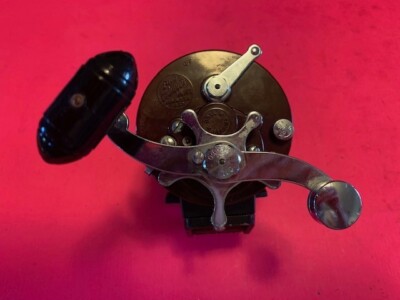 VINTAGE CUSTOM PENN SQUIDDER JR. NO. 146 + NEWELL PARTS THE BOX