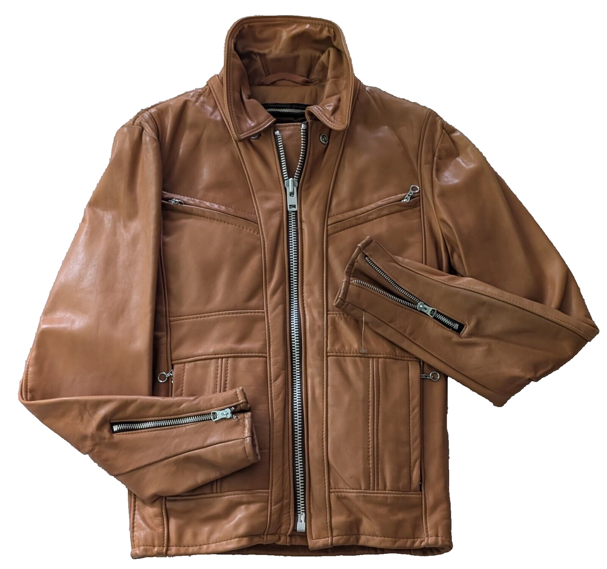 NEW SZ 34 Vintage SCHOTT Discontinued #102 Leather MOTORCYCLE