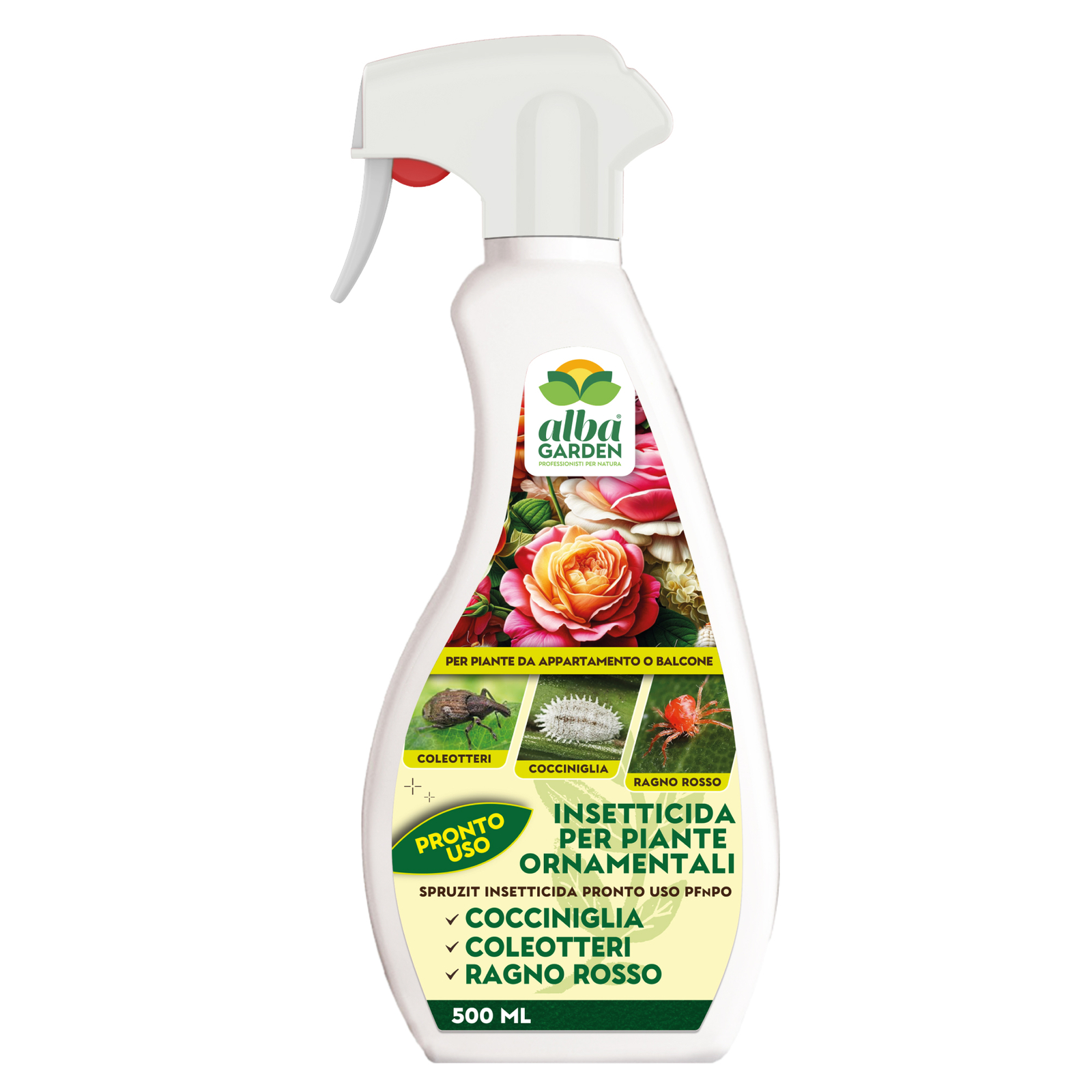 Spruzit insetticida per cocciniglia lepidotteri ragnetto rosso Spray RTU x 500ml