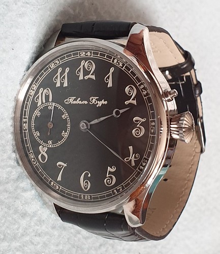 Павель Буре Paul Buhre "MILITAR" ! Vintage Armbanduhr Custom Mariage RAR