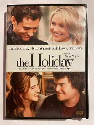 The Holiday [Rom-Com] [in Blockbuster Rental Case] DVD Used-Good